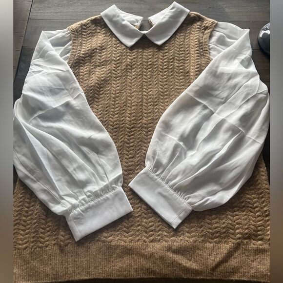 NWT CECE sweater blouse - Picture 6 of 9